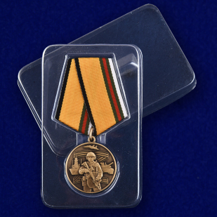 Медаль участнику СВО в футляре