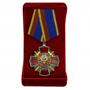 Медаль УГРО "За заслуги" в футляре