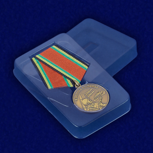 Медаль «В память о службе» - вид в футляре