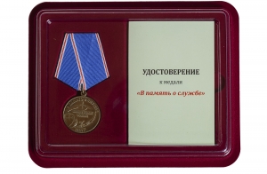 Медаль "В память о службе" (ВКС)