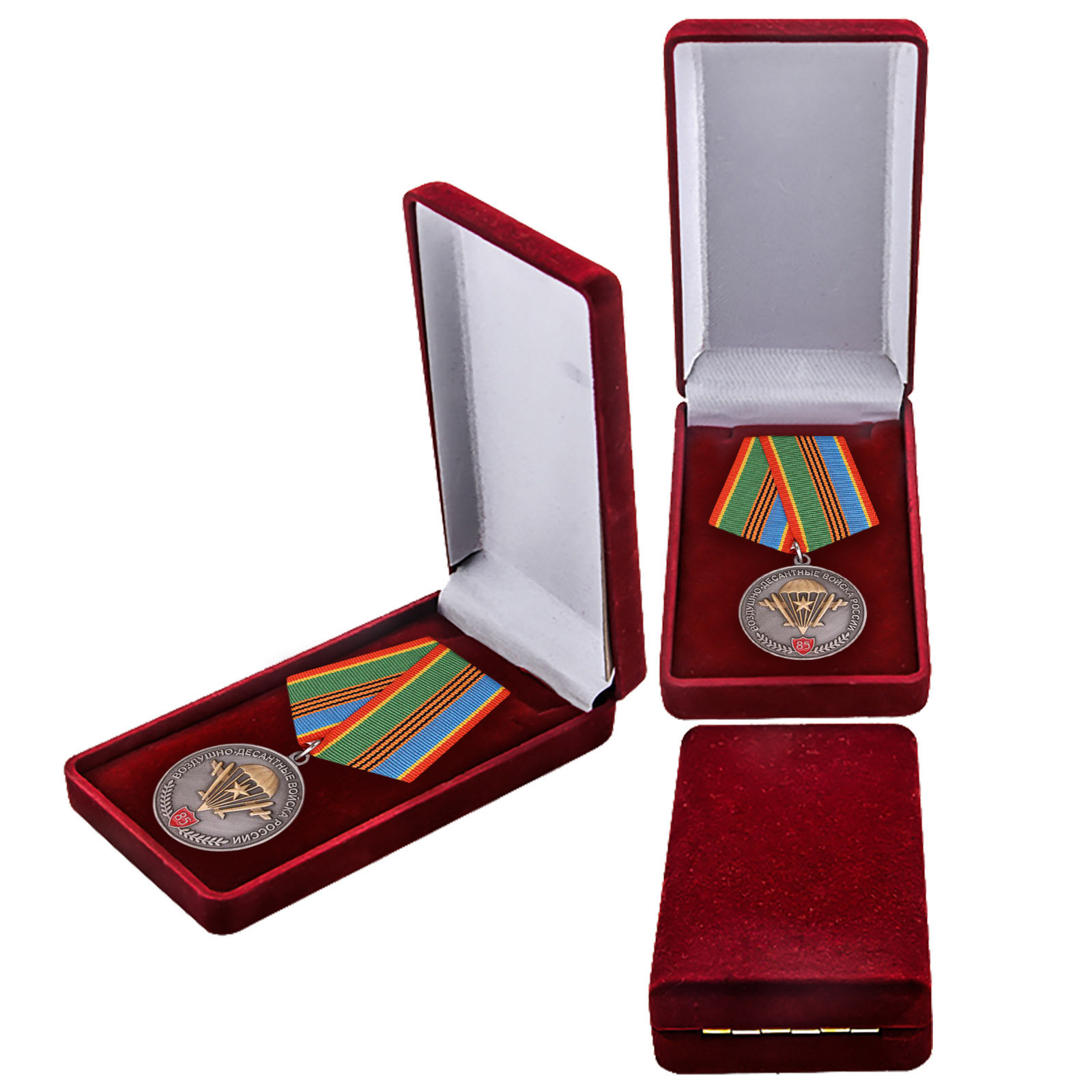 Памятная медаль ВДВ РФ в футляре