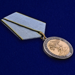 Медаль Ветеран боевых действий на Кавказе - общий вид