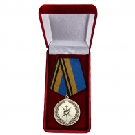 Медаль Ветеран Гидрометеорологической службы ВС России - в футляре