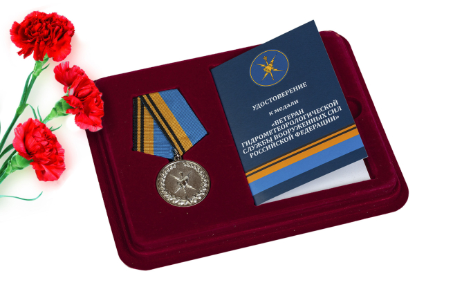 Медаль "Ветеран Гидрометеорологической службы"