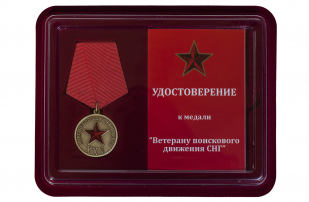 Медаль Ветеран поискового движения СНГ