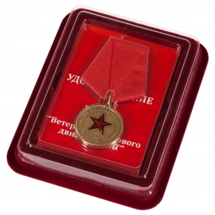 Медаль "Ветеран поискового движения" в наградном футляре