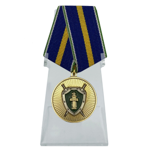 Медаль "Ветеран прокуратуры" на подставке
