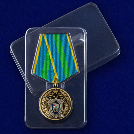 Медаль Ветеран следственных органов - в пластиковом футляре