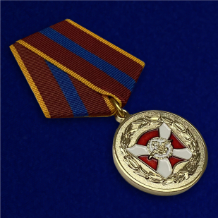 Медаль ВВ МВД России «За содействие» - общий вид