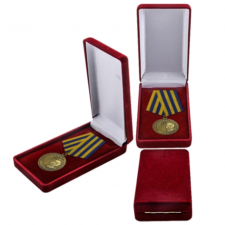 Медаль ВВС России - общественная награда в футляре