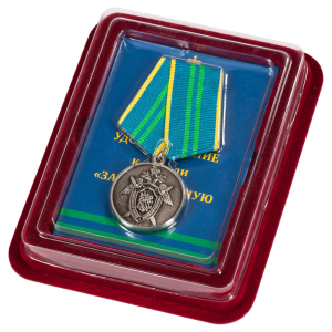 Медаль "За безупречную службу" 2 степени СК РФ