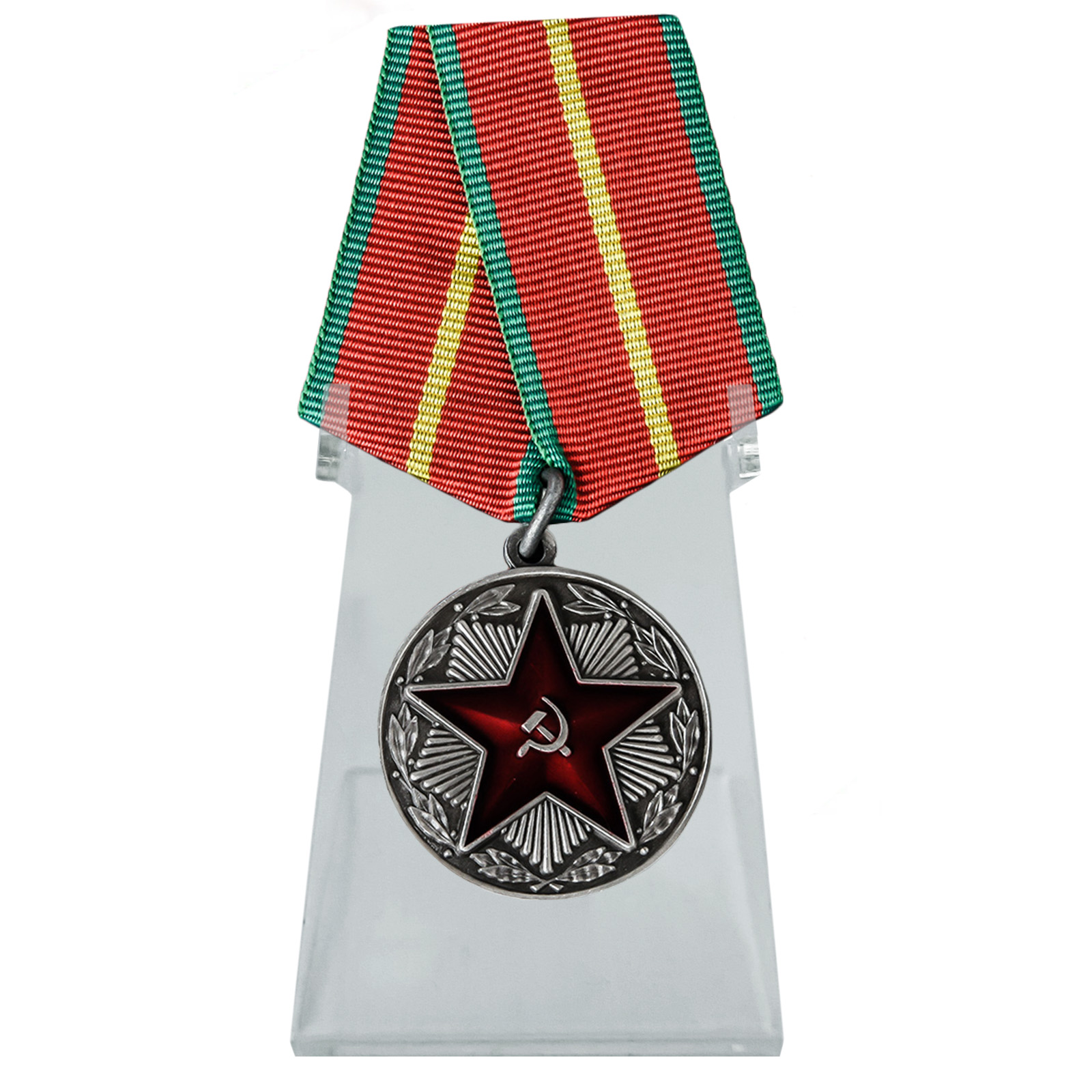 Медаль "За безупречную службу" МВД на подставке