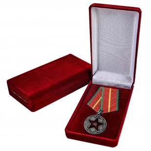 Медаль "За безупречную службу" МВД СССР в футляре