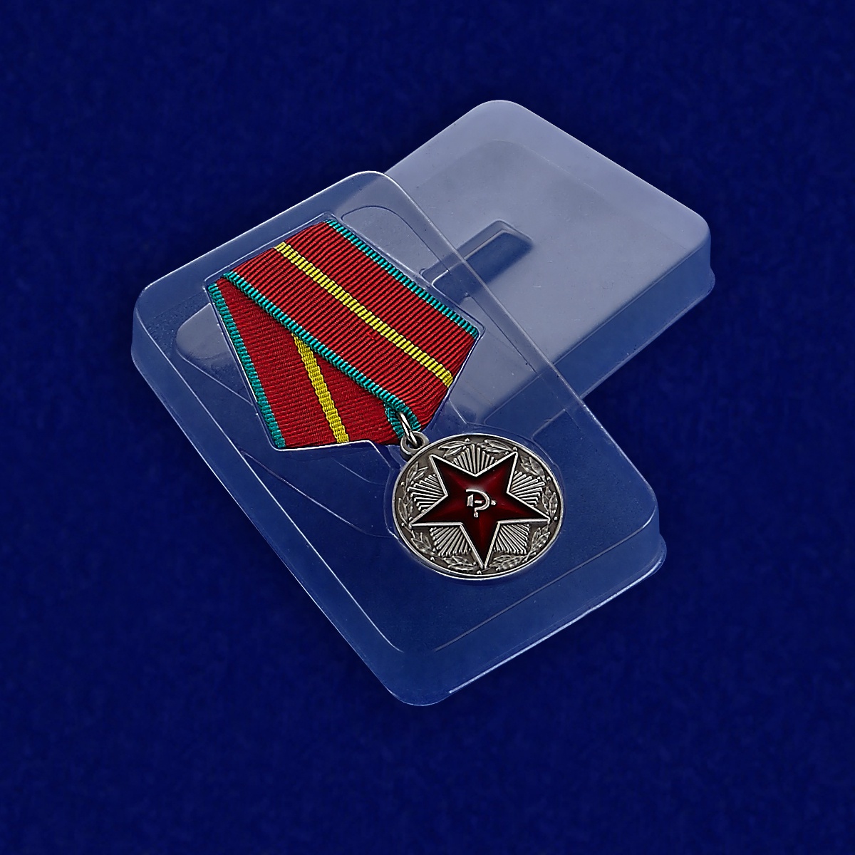 Муляж медали "За безупречную службу в Вооруженных силах СССР” 1 степени с удобной доставкой