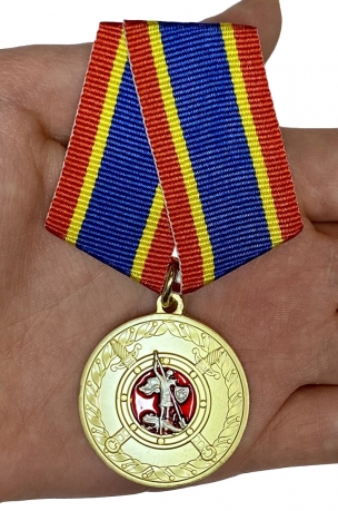 Медаль "За добросовестную службу в полиции" с доставкой