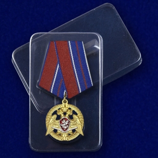 Медаль "За проявленную доблесть" 1 степени (Росгвардия) с доставкой