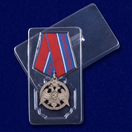 Медаль "За проявленную доблесть" 2 степени (Росгвардии) с доставкой
