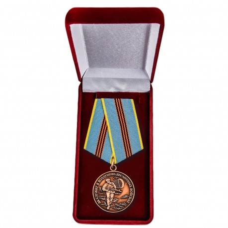 Медаль "За службу в ВДВ" в футляре