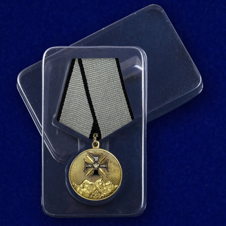 Медаль "За службу на Северном Кавказе" - в футляре