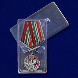Медаль 48 Пянджский пограничный отряд - в пластиковом футляре