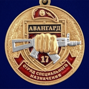 Медаль За службу в 17-м ОСН "Авангард" - авторский дизайн
