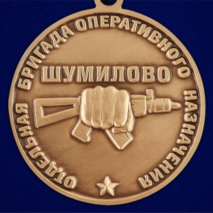 Медаль "За службу в 34 ОБрОН" - отменного качества