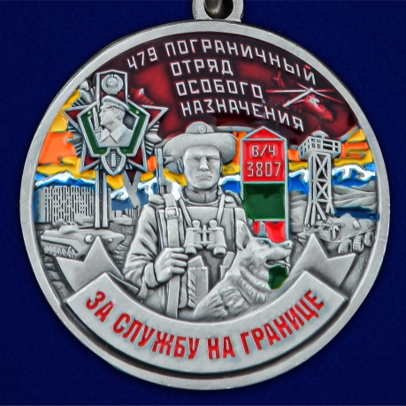 Медаль За службу в 479 ПогООН - аверс