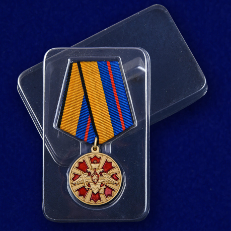Медаль "За службу в Ракетных войсках стратегического назначения" - в футляре