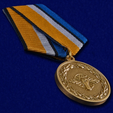Медаль "За службу в войсках радиоэлектронной борьбы" в наградной коробке от Военпро