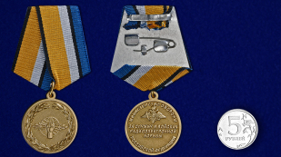 Заказать медаль "За службу в войсках радиоэлектронной борьбы" в наградной коробке