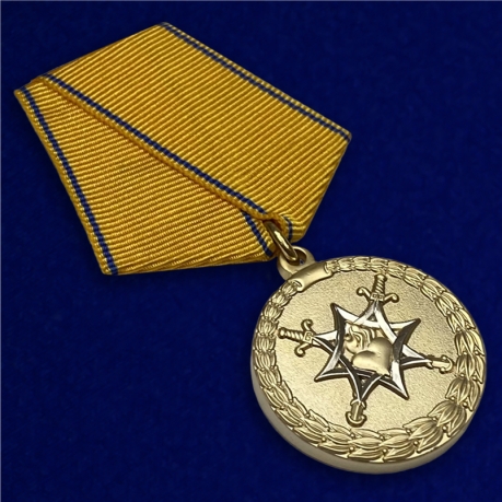 Медаль За смелость во имя спасения МВД РФ - общий вид