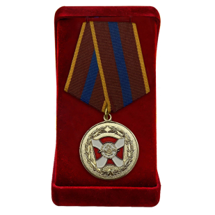 Медаль "За содействие" ВВ МВД в футляре