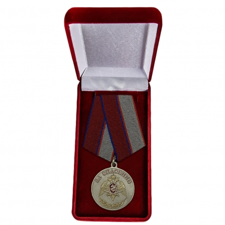 Медаль "За спасение" (Росгвардия) купить в Военпро