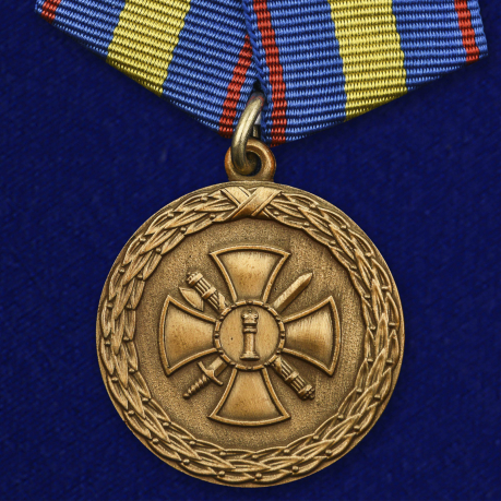 Медаль "За укрепление уголовно-исполнительной системы" 1 степени (Минюст России)