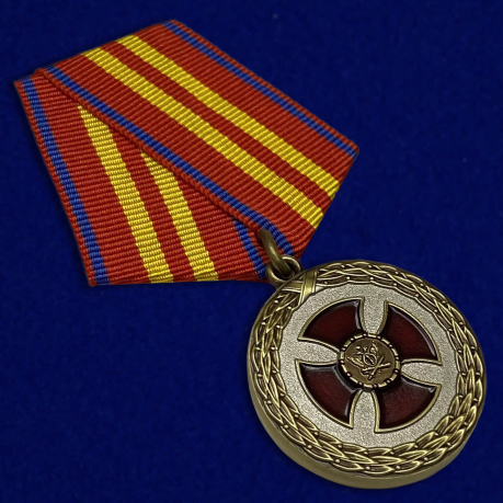 Медаль За усердие 2 степени Минюст России - общий вид