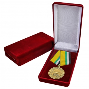 Медаль "За Веру и служение Отечеству" МО РФ в бархатном футляре
