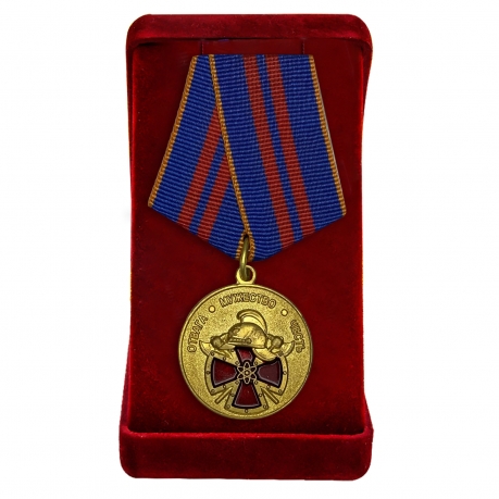 Медаль "За вклад в пожарную безопасность важных государственных объектов"