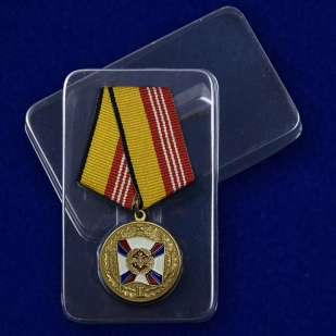 Медаль «За воинскую доблесть» 3 степень - в футляре