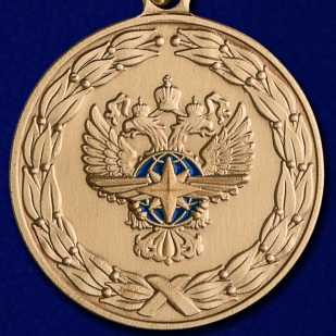 Медаль "За заслуги в развитии транспортного комплекса РФ" - аверс