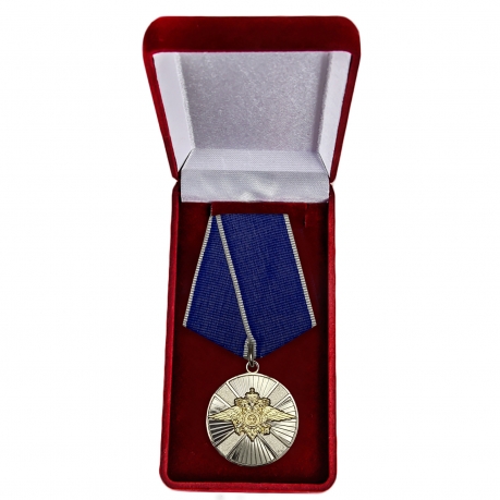 Медаль "За заслуги в службе в особых условиях" в футляре