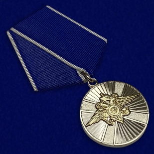 Медаль За заслуги в службе в особых условиях МВД РФ - общий вид