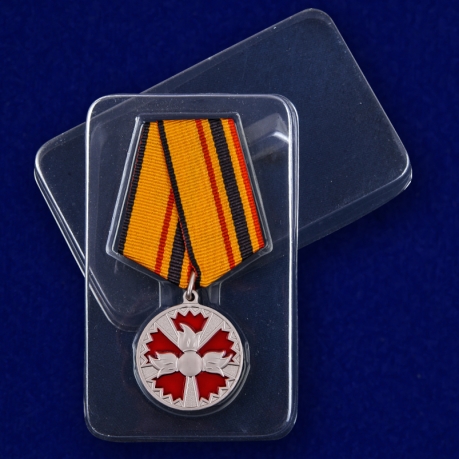 Медаль "За заслуги в специальной деятельности" ГРУ в футляре