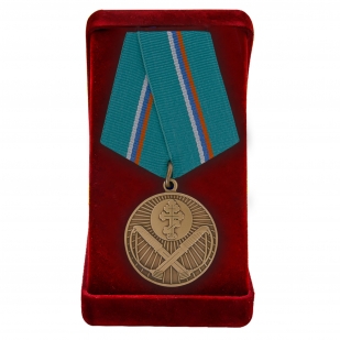 Медаль "Защитник рубежей Отечества" в футляре