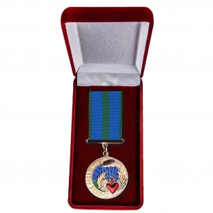Медаль "Жене десантника" в футляре