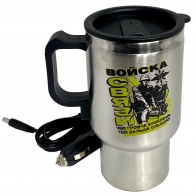 Кофейная термокружка Войска связи