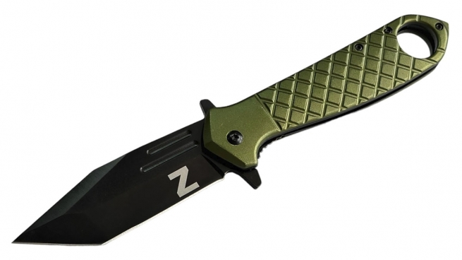 Милитари складной нож с символом Z
