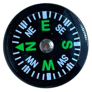 Мини-компас ROTHCO Paracord Accessory Compass