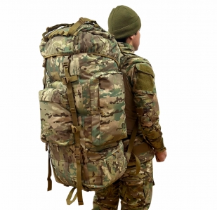 Многодневный тактический рюкзак (Мультикам, 100 л)