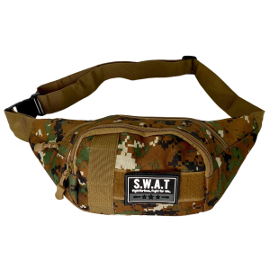 Многофункциональная тактическая сумка на пояс MOLLE SWAT (Digital Jungle)
