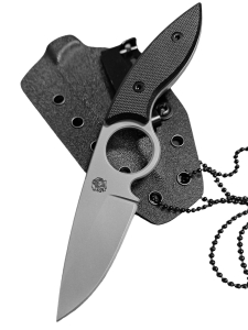 Многофункциональный нож скрытого ношения "Штурмовик" (рукоять G10 черная)